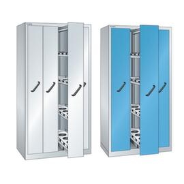 LISTA Armadio verticale estraibile con ripiani