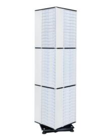 Allit colonna girevole VarioPlus Pro RM 176 (vuota), per 12 moduli di contenitori di stoccaggio profondità 146 mm