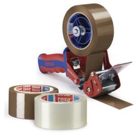 tesa Set di dispenser manuali con 36 rotoli di nastro da imballaggio in PP