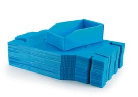 Contenitore pieghevole aperto