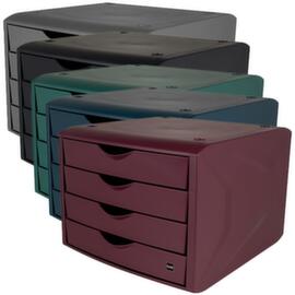 helit Cassettiera the green in plastica riciclata