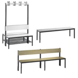 C+P Panca spogliatoio Basic Plus per locali umidi