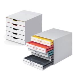 Durable Cassettiera VARICOLOR® MIX in bianco