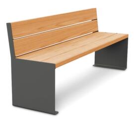 Panca Kube con struttura a guancia