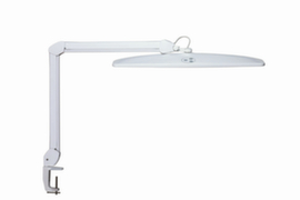 MAUL lampada LED per postazione di lavoro regolabile MAULexplore, luce bianco freddo (luce diurna), bianco