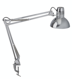 MAUL lampada per scrivania professionali MAULstudy chrome con design retrò, cromo