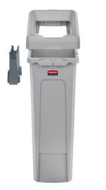Rubbermaid contenitore per rifiuti Slim Jim® Starter, 87 l, grigio
