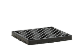 Cemo Griglia in PE per vaschetta raccogligocce, larghezza x profondità 600 x 600 mm