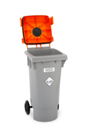 Cemo Contenitore di raccolta per bombolette aerosol, capacità 120 l