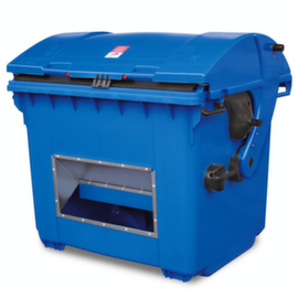 Contenitore per graniglia con apertura di rimozione