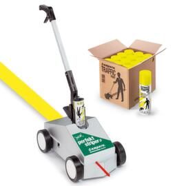 a.m.p.e.r.e. Set di marcatura per pavimenti con 12 barattoli di vernice