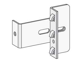 hofe Ancoraggio a parete per scaffale antibatterico