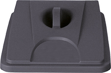 Coperchio probbax® per raccoglitore di materiali riciclabili