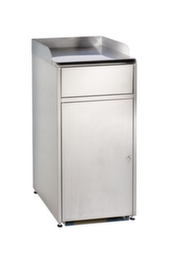 Cestino per rifiuti Mec con sportello di accesso