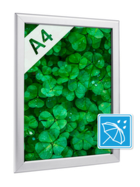 Cornice a scatto resistente alle intemperie per aree esterne protette