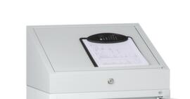 C+P Attacco per scrivania ERGO con coperchio chiudibile