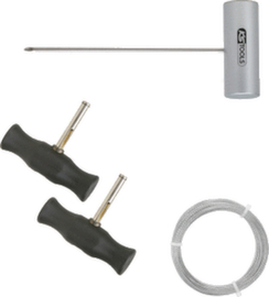 Set di taglio a filo con filo da taglio annodato