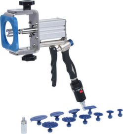 Set professionale di estrattori di ammaccature ad aria compressa