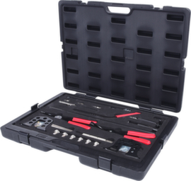 Set di strumenti per il montaggio e lo smontaggio di valvole