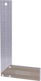 Angolo da carpentiere con linguetta in alluminio