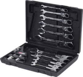 GEARplus Set di chiavi a cricchetto articolate