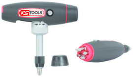 Cacciavite a cricchetto con impugnatura a T da 1/4"