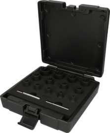 Set di bussole a profilo a spirale da 1/4"+1/2"