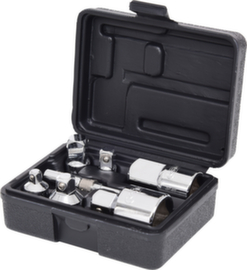 1/4"+3/8"+1/2"+3/4" CHROMEplus set di adattatori di ingrandimento e riduzione