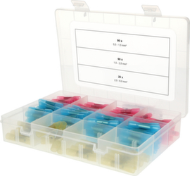 Assortimento di connettori per giunti termoretraibili