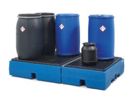 Vasca di raccolta in PE classic-line con tasche carrabili