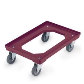 Carrello da trasporto leggero per contenitori Euronorm