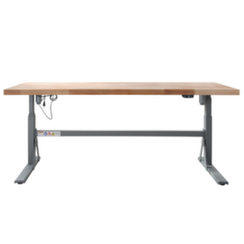 Banco da lavoro regolabile elettricamente in altezza
