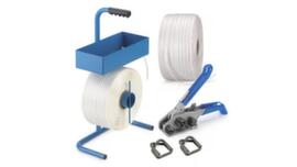 Set di reggette con reggetta in tessuto