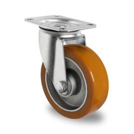Cascoo Ruota girevole, carico massimo 300 kg, gommatura in poliuretano