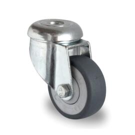 Cascoo Ruota girevole con foro per bulloni