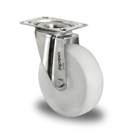 Cascoo Ruota girevole, carico massimo 150 kg, gommatura in poliammide