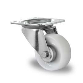 Cascoo Ruota girevole, gommatura in polipropilene