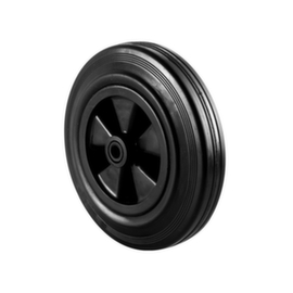 Cascoo Ruota incorporata, carico massimo 205 kg, gommatura in gomma solida