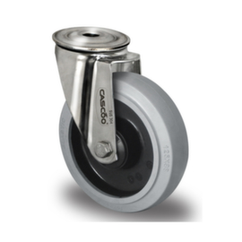 Cascoo Ruota orientabile con foro passante
