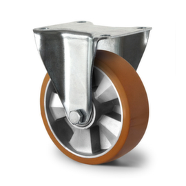 Cascoo Ruota fissa, carico massimo 500 kg, gommatura in poliuretano