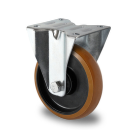 Cascoo Ruota fissa, carico massimo 250 kg, gommatura in poliuretano