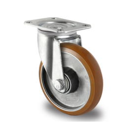 Cascoo Ruota girevole, carico massimo 180 kg, gommatura in poliuretano