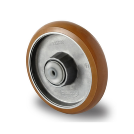 Cascoo Ruota incorporata, carico massimo 250 kg, gommatura in poliuretano