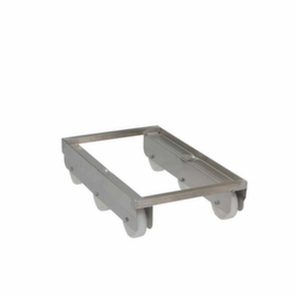 Carrello di trasporto in acciaio inox