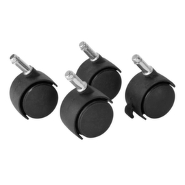 Hailo Set di rulli per contenitore per rifiuti grande Hailo