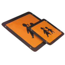 cartello indicatore SafetyMarking® per scuolabus, PVC