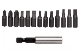 R33005014 Scatola bit 1/4 PH+SL+TX+6-quadro+porta bit 14 pezzi