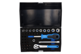 D 20 KAU-20 Set di chiavi a bussola 1/4" 37 pezzi UD-IN-IS-PH-PZ-TX