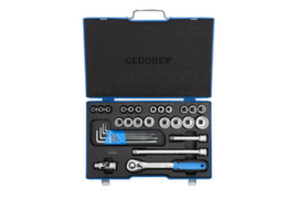 D 19 WAU-20 Set di chiavi a bussola 1/2" 31 pezzi UD 5/16-1,1/4"