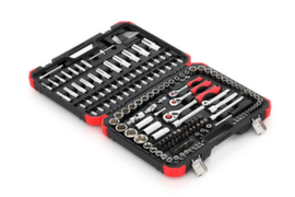 GEDORE R45603172 Set di chiavi a bussola 1/4"+3/8"+1/2" 172 pezzi